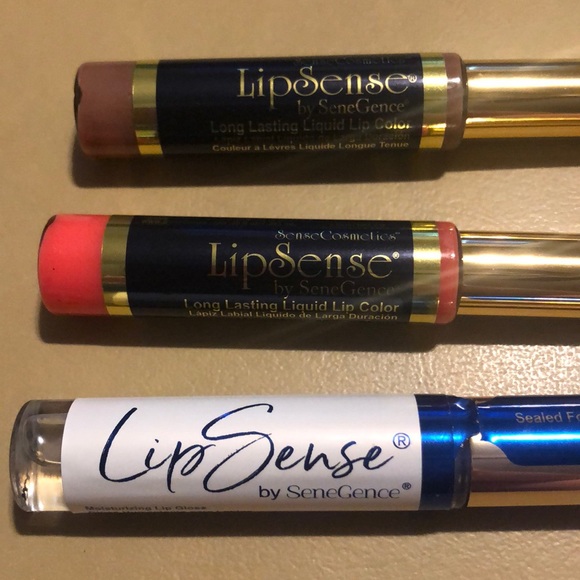 SeneGence Makeup Senegence Lipsense Lip Gloss And 2 Colors Poshmark